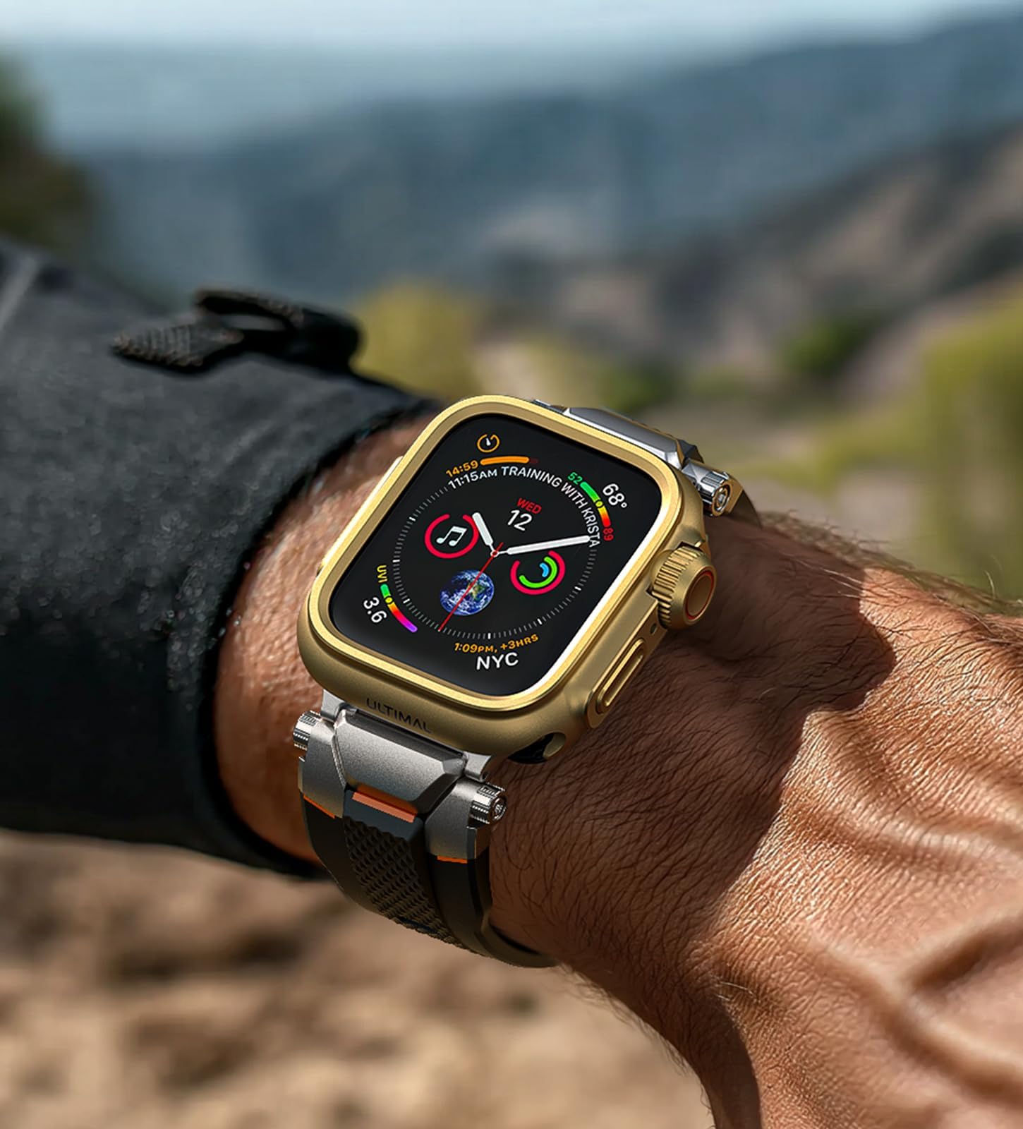Amazon.co.jp: ULTIMAL メタルケース Apple Watch Series SE3/SE2/SE/6